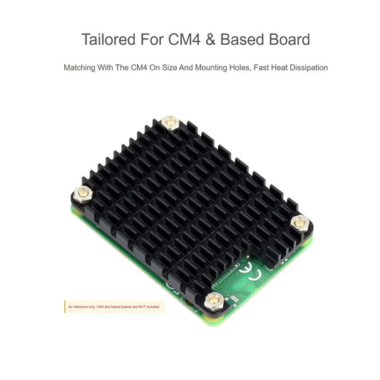 Waveshare Compute Module 4 Heatsink Dedicated Aluminum