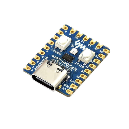 Waveshare RP2040-Zero, a Pico-like MCU Board