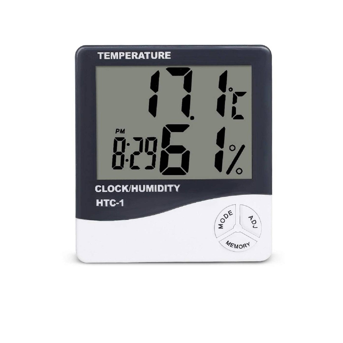 HTC-1 Clock with Thermometer