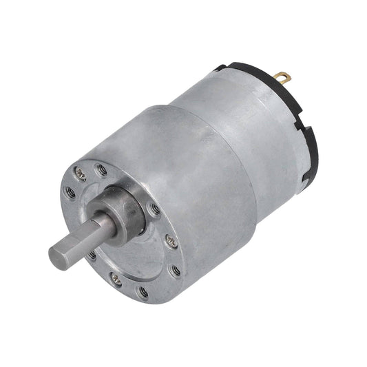 10 RPM Side Shaft DC Geared Motor