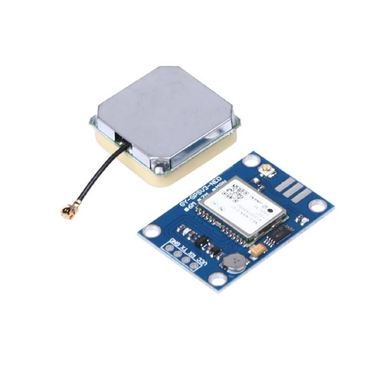 NEO-M8N GPS + Ceramic Active Antenna