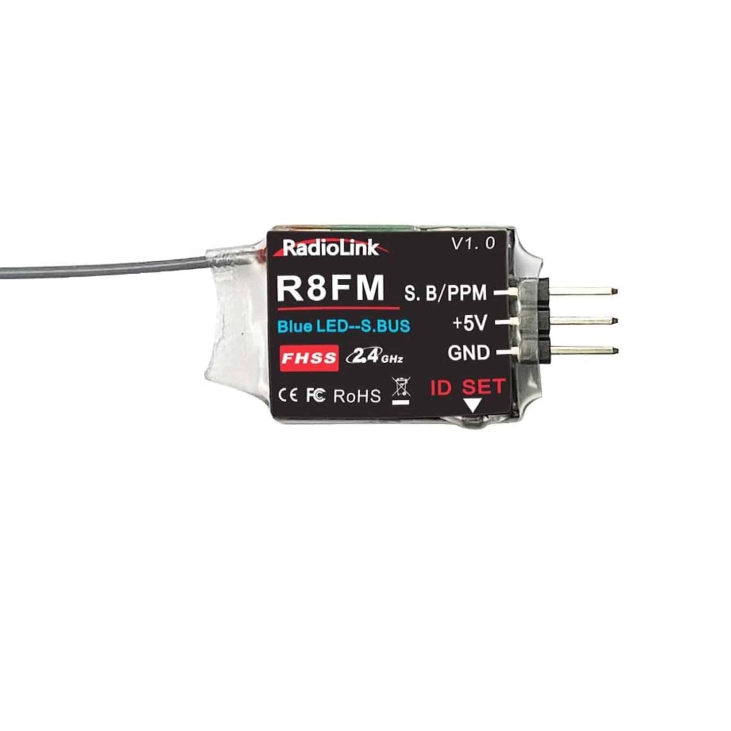 Radiolink R8FM RC Receiver 8 Channels 2.4GHz Micro