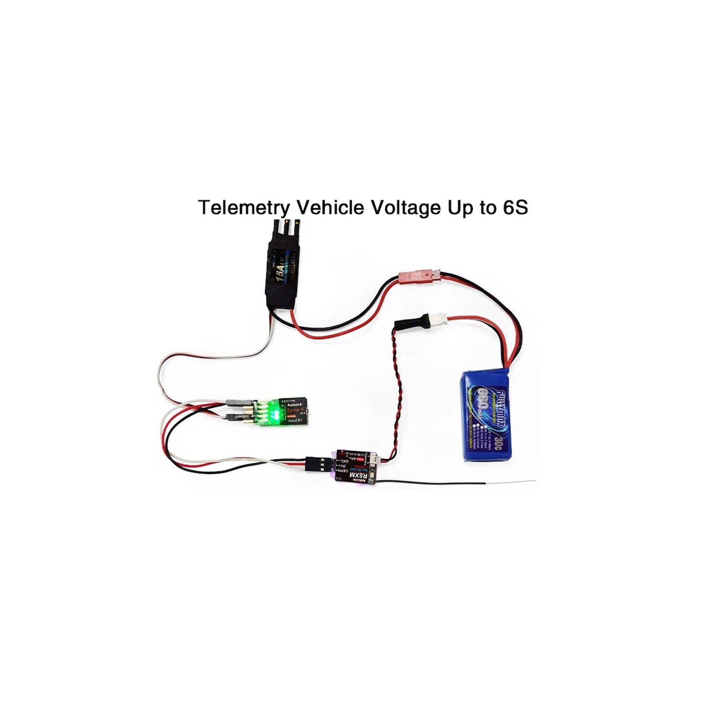 Radiolink R8XM RC Receiver 8 Channels 2.4GHz