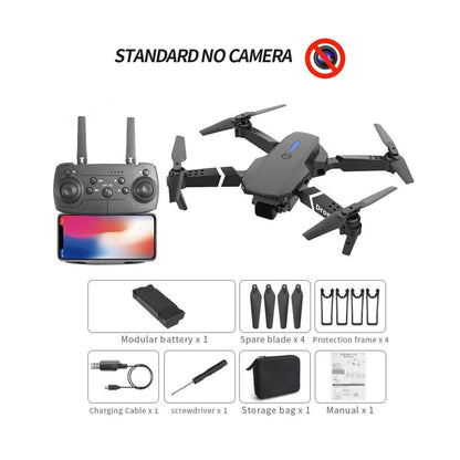 E88 PRO RC Drone Without Camera Foldable