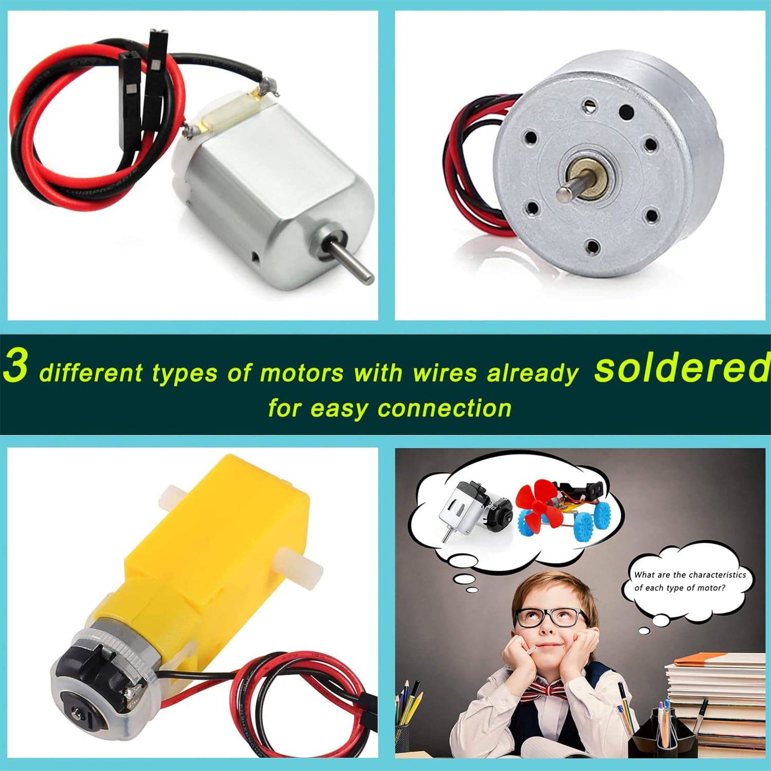 DIY 4-in-1 Solar STEM Kit Projects for Kids Ages 8-12 Years