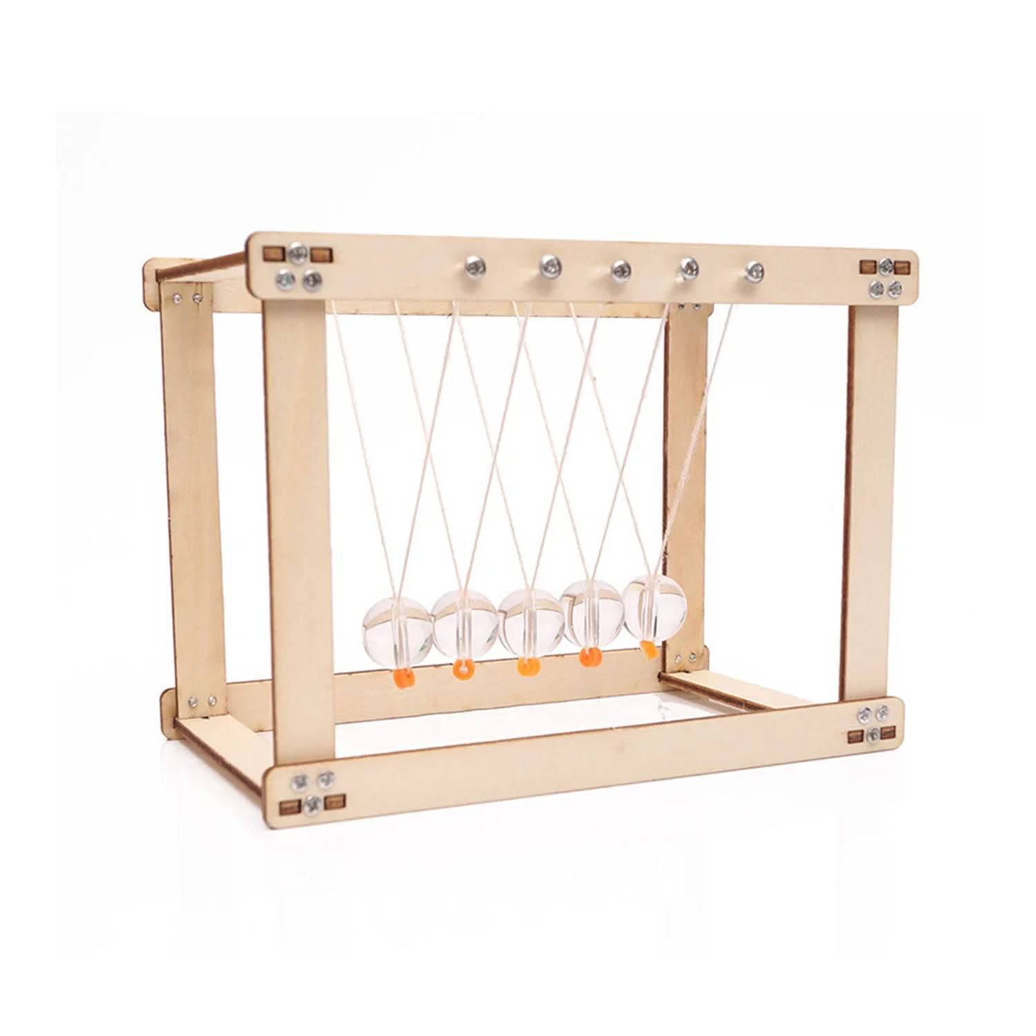 DIY Newton's Cradle STEM Kit DIY Wooden Science Toy