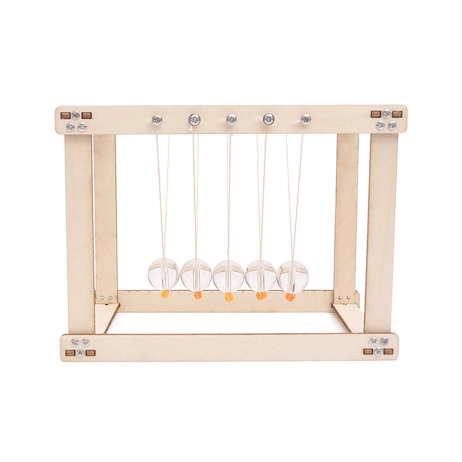 DIY Newton's Cradle STEM Kit DIY Wooden Science Toy