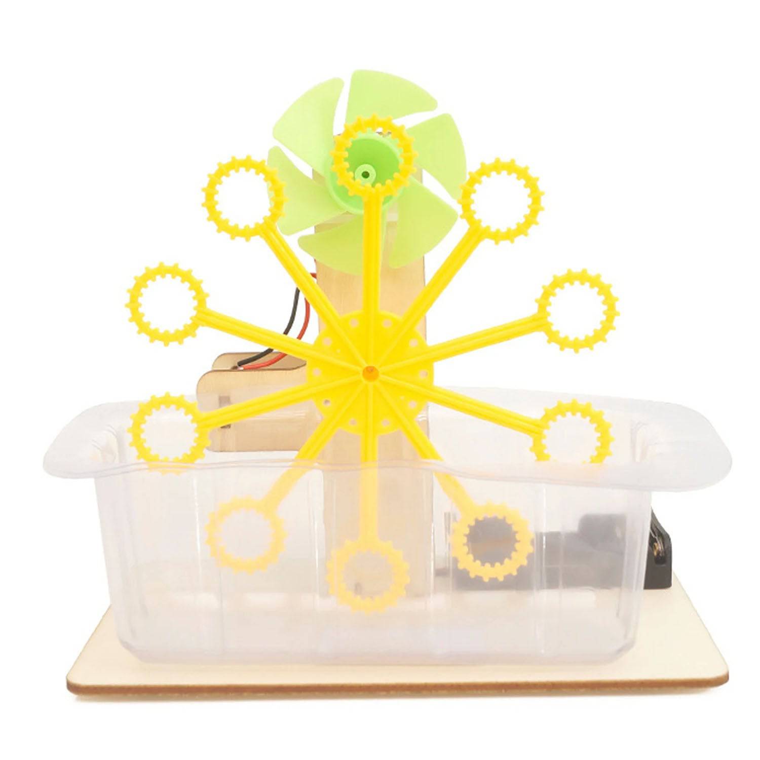 DIY Bubble Machine STEM Kit Electric Bubble Machine