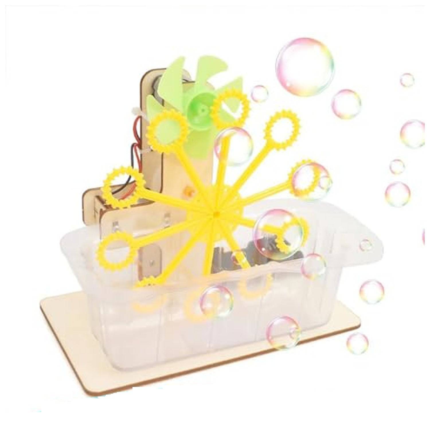 DIY Bubble Machine STEM Kit Electric Bubble Machine