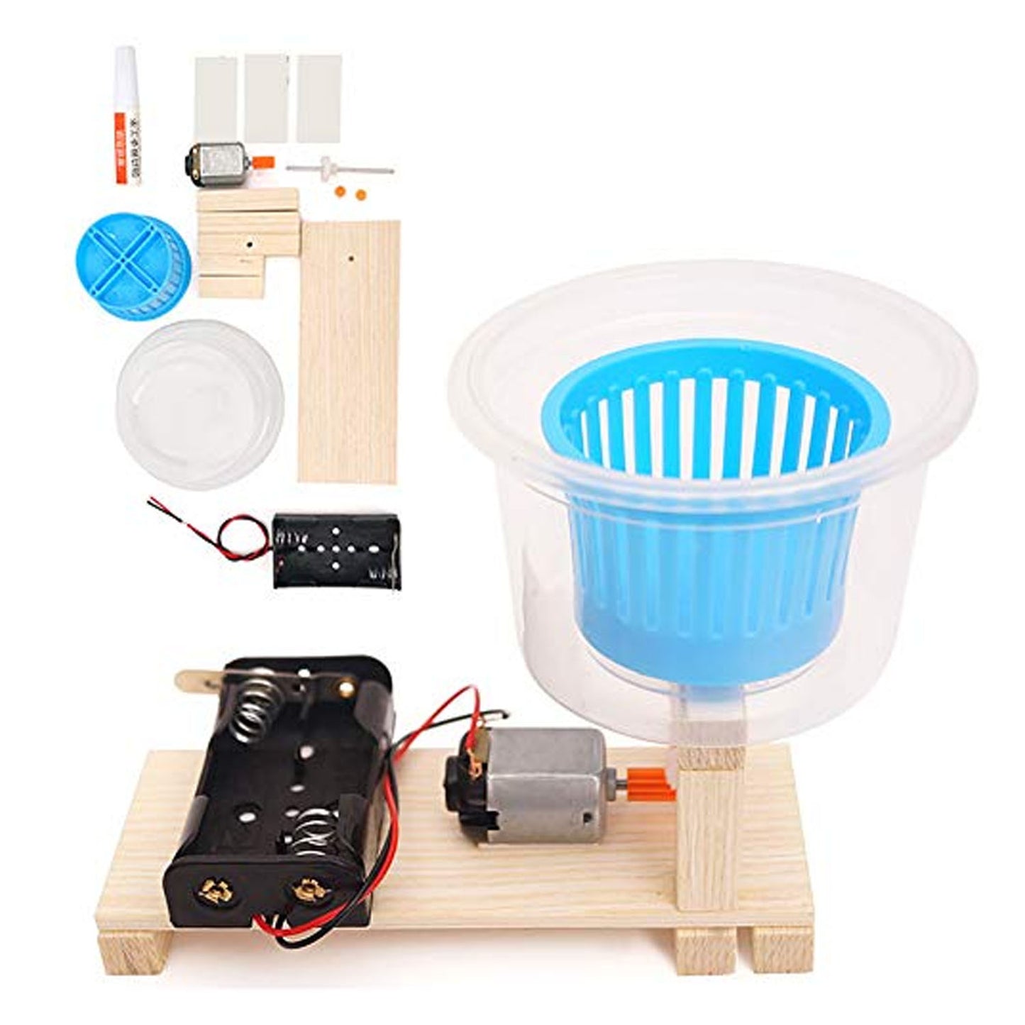 DIY Drying Machine STEM Kit Wooden Handmade Materials Drying Machine Toys Model STEM Toy - RS6236