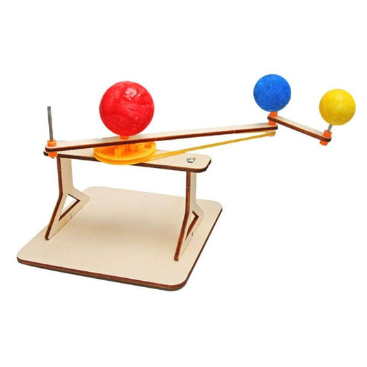 DIY Solar System STEM Kit Sun Earth Moon Orbital Planetarium
