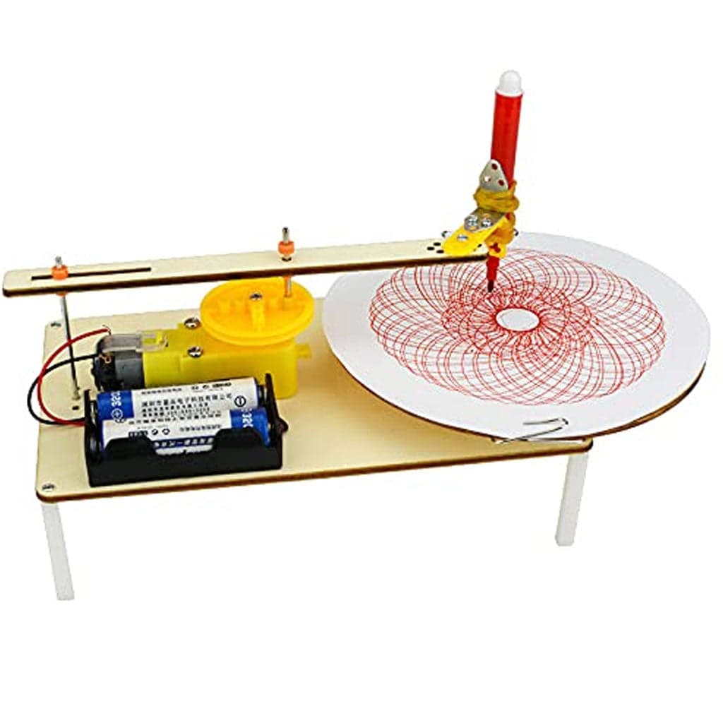 DIY Autoplotter Drawing STEM Kit DIY Wooden Auto Drawing