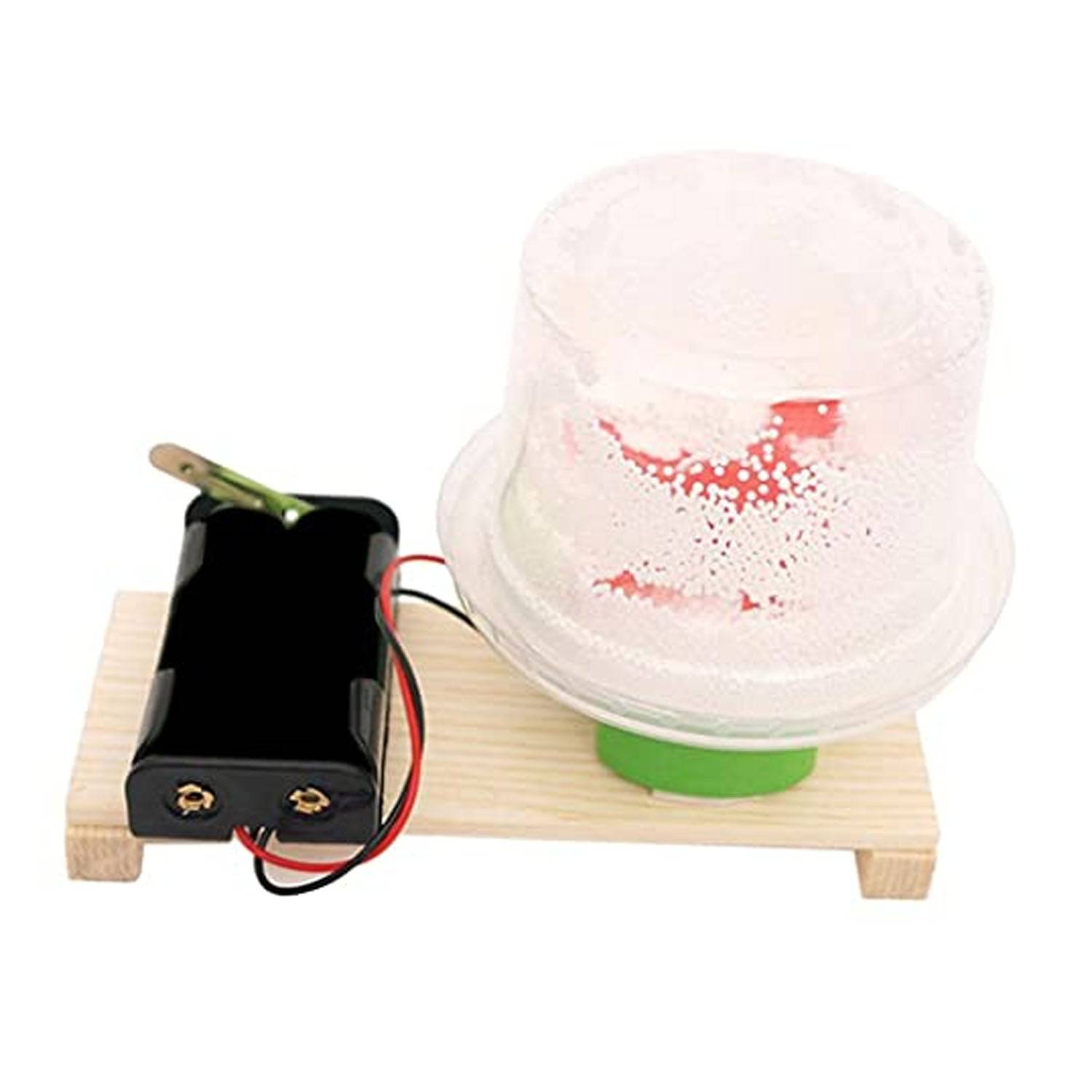 DIY Electric Snow STEM Kit Wood DIY Electric Snow Technology