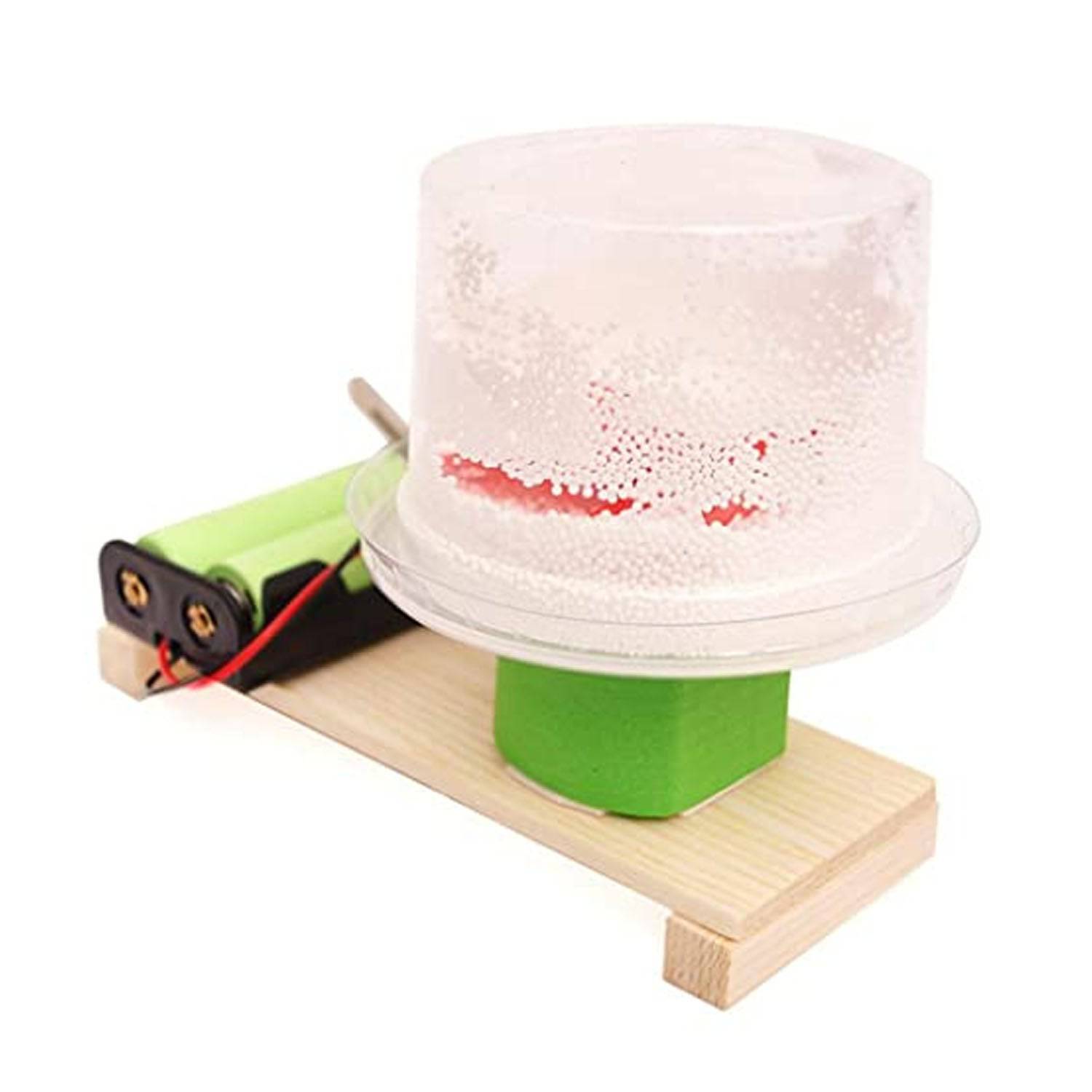 DIY Electric Snow STEM Kit Wood DIY Electric Snow Technology