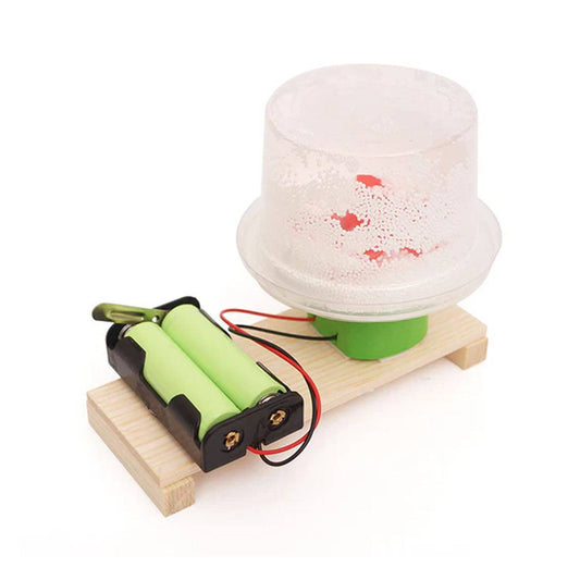 DIY Electric Snow STEM Kit Wood DIY Electric Snow Technology