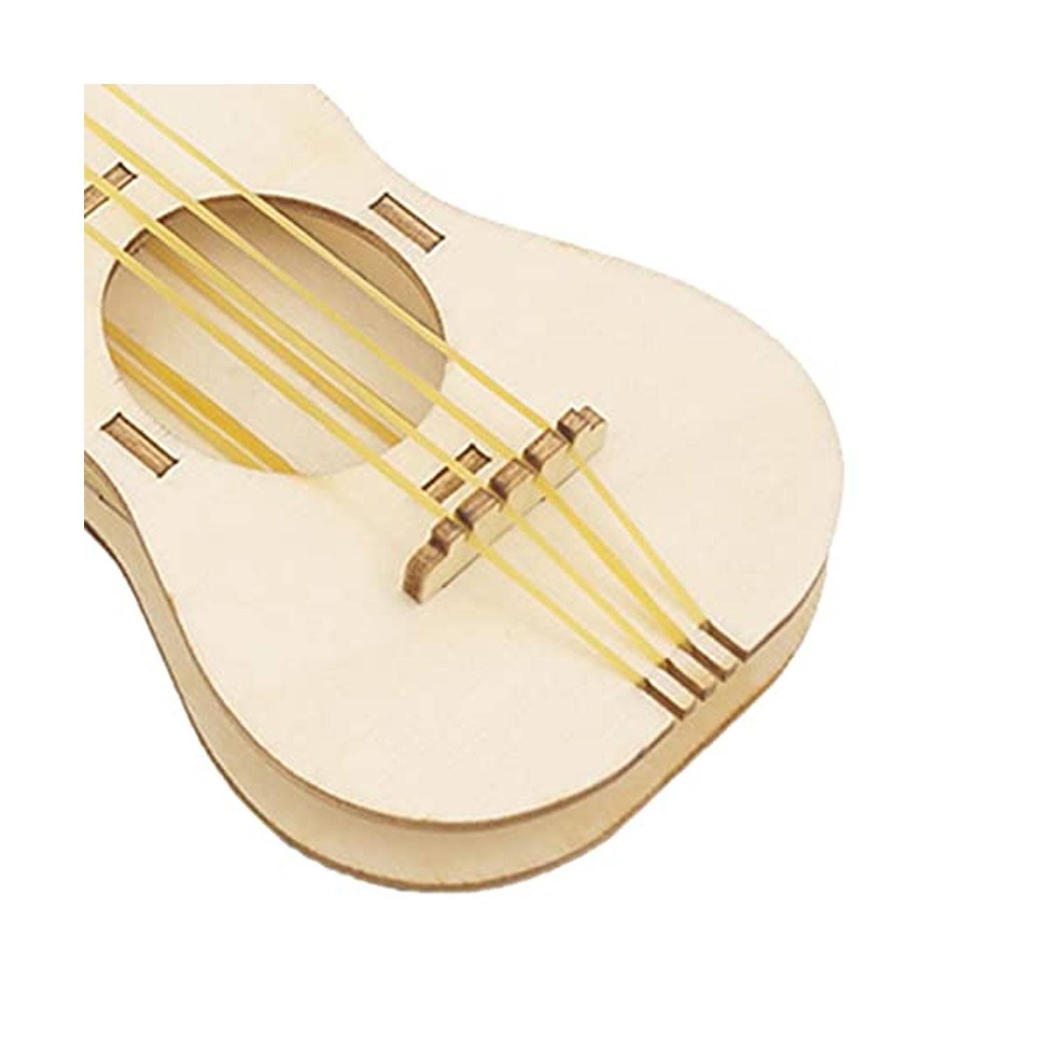 DIY Musical Guitar STEM Kit Wooden Guitar Kits DIY