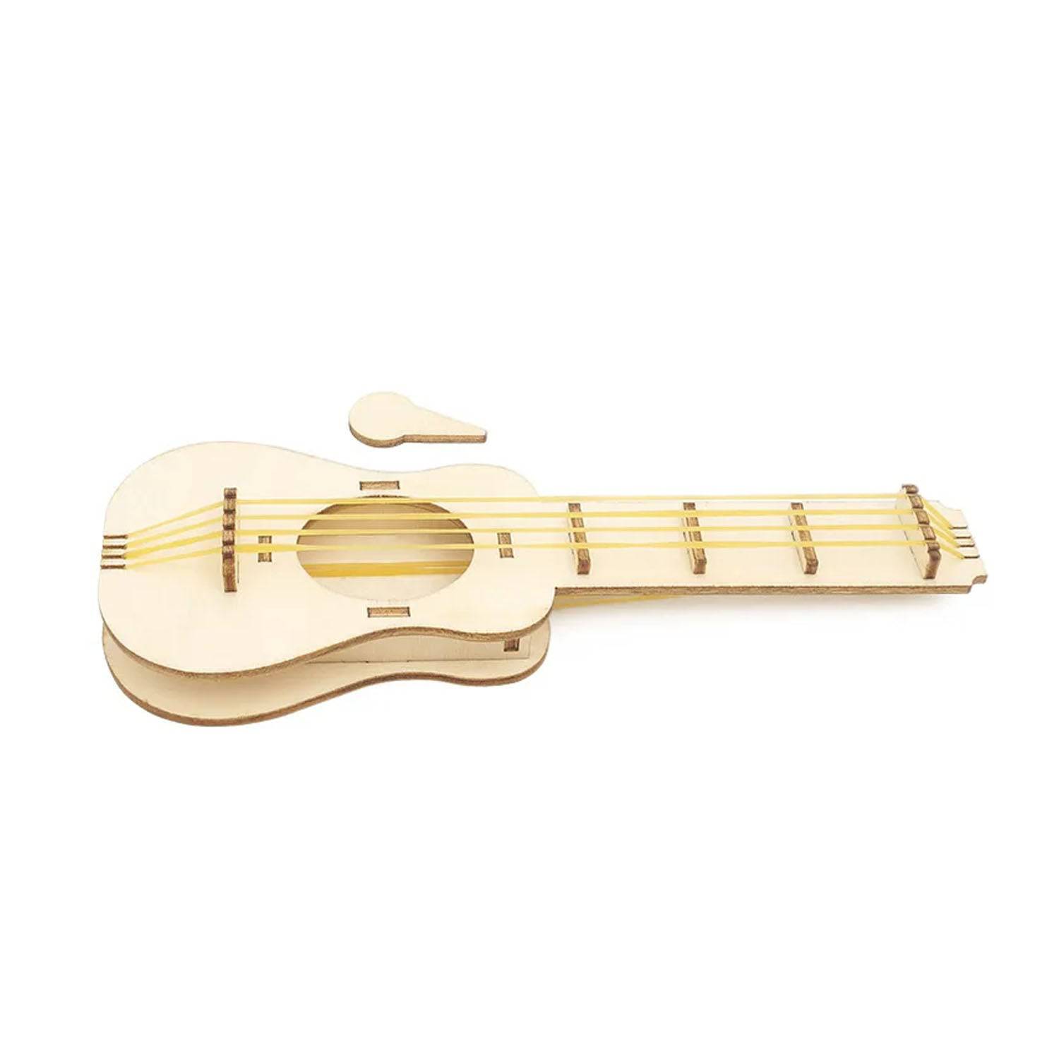 DIY Musical Guitar STEM Kit Wooden Guitar Kits DIY