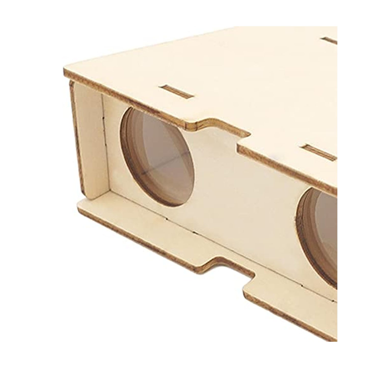 DIY Telescope STEM Kit Educational Science Wooden DIY Model Kit Shaped Activity Kit Physical Science Practical Toy Manual Science Experiment Projects For Interaction Gift - RS6259