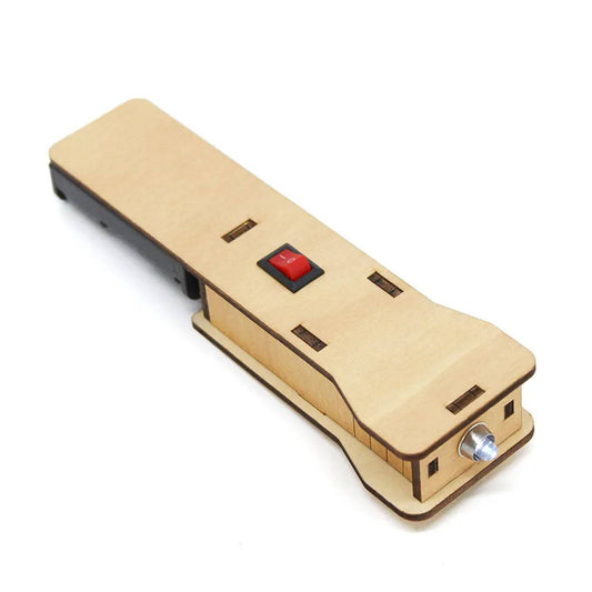DIY Flashlight STEM Kit DIY Kit Wooden Led Flashlight
