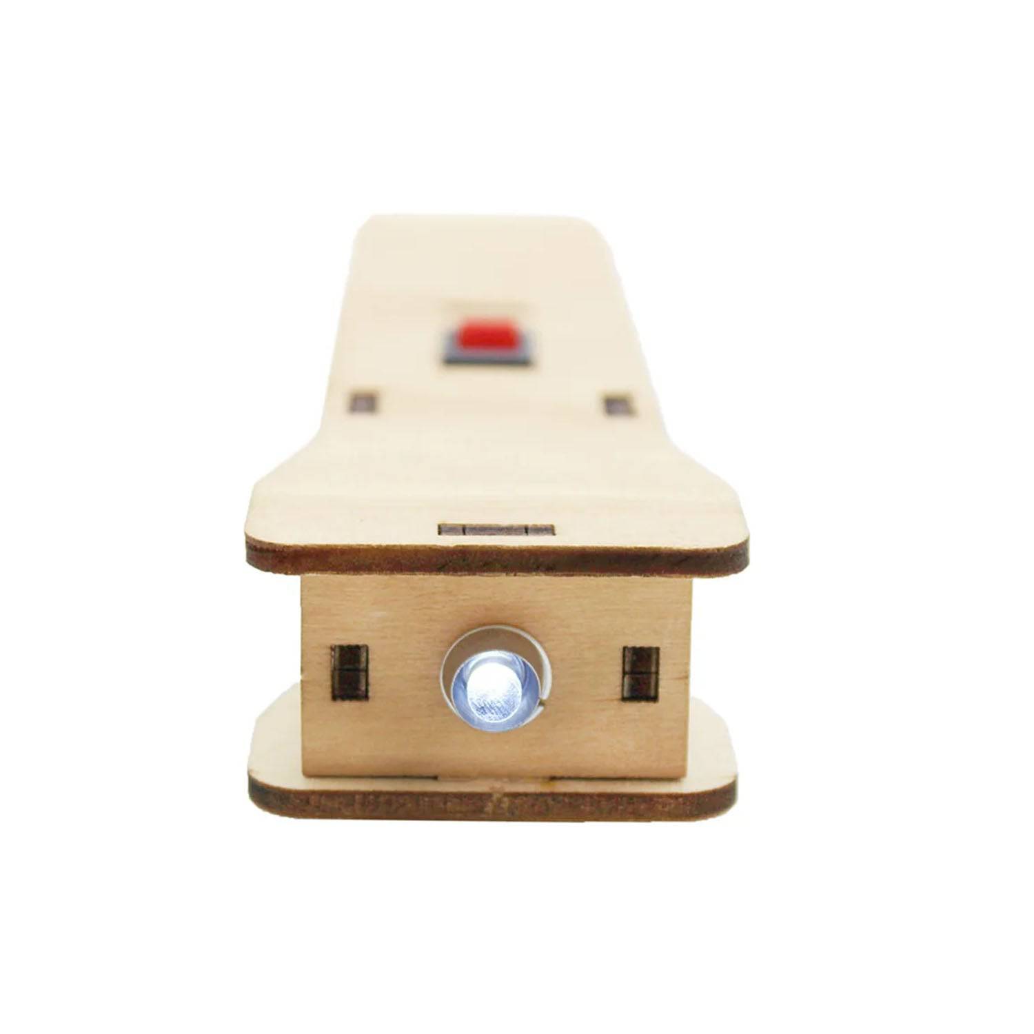 DIY Flashlight STEM Kit DIY Kit Wooden Led Flashlight