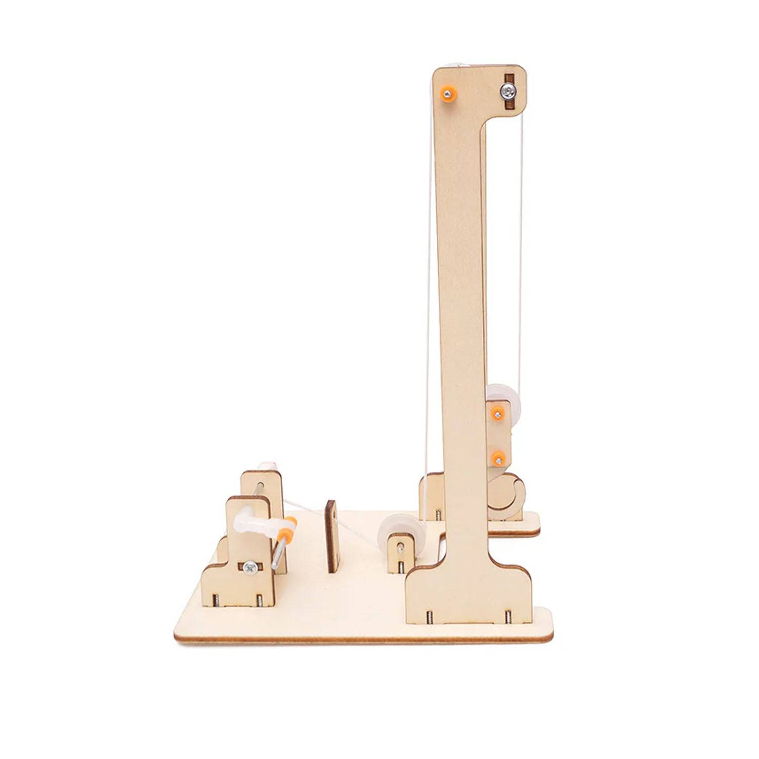 DIY Crane STEM Kit Science Educational Hand Operated Crane