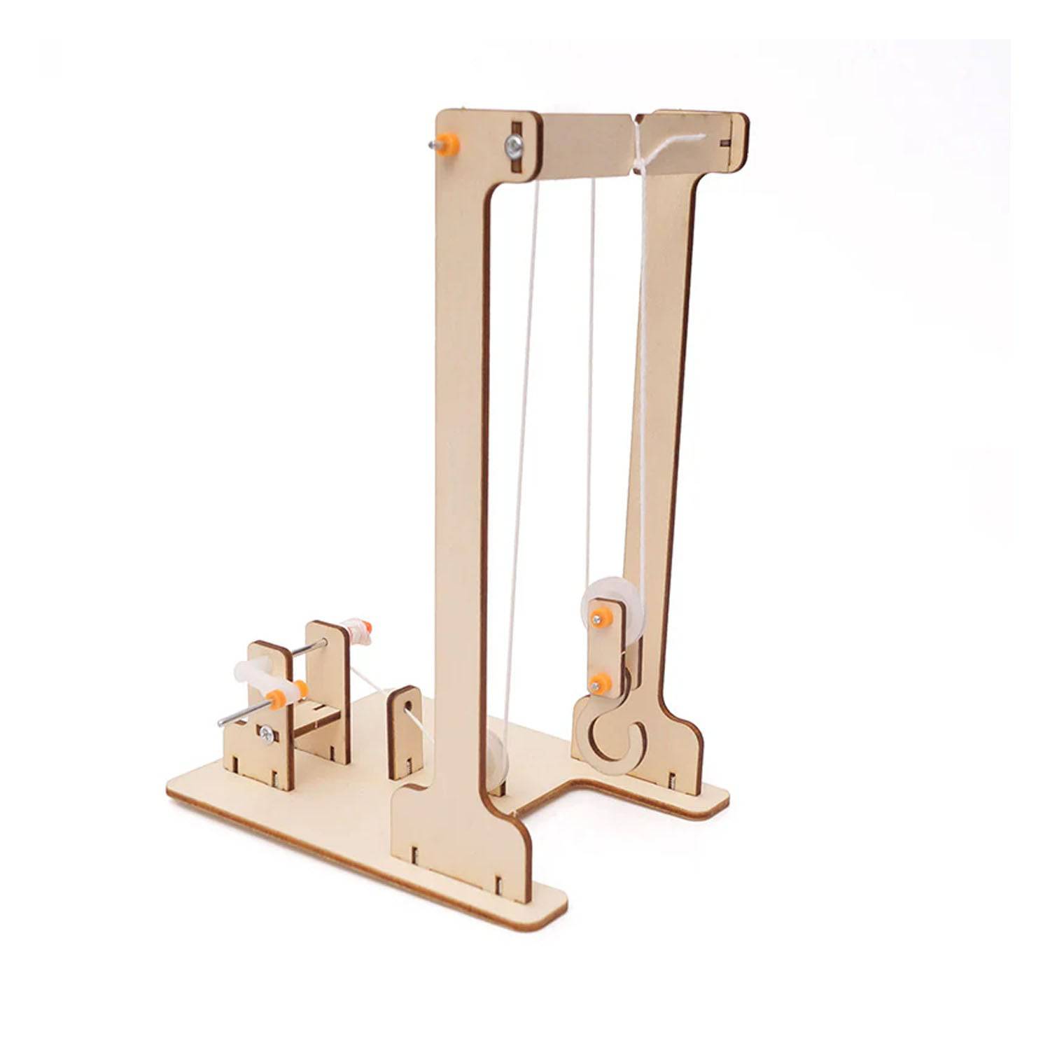 DIY Crane STEM Kit Science Educational Hand Operated Crane