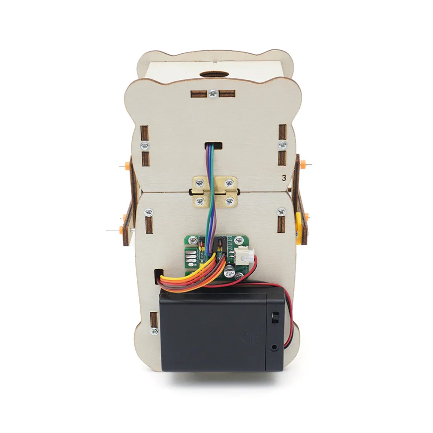 DIY Coin Eating Robot STEM Kit DIY Gluttonous Bear Puzzle
