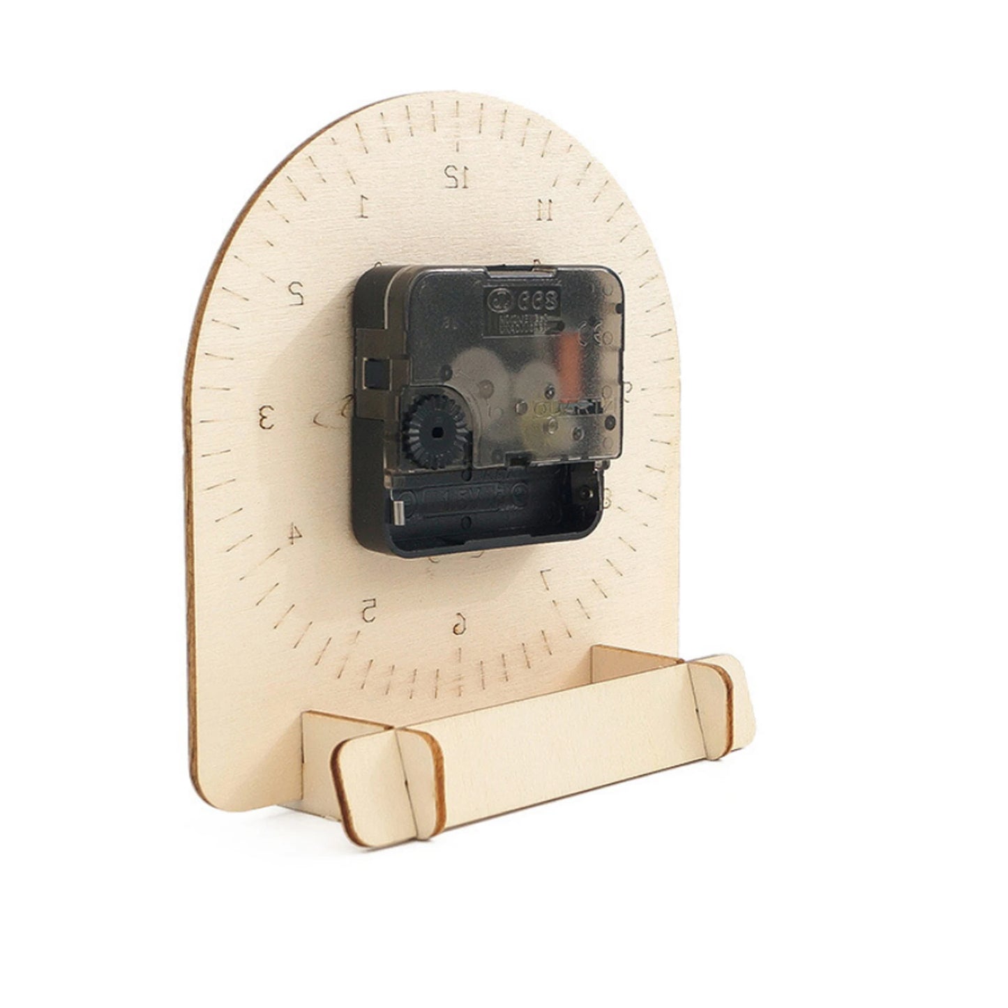 DIY Clock STEM Kit DIY 3D Wooden Puzzle Clock Children's Educational Toys For School - RS6370