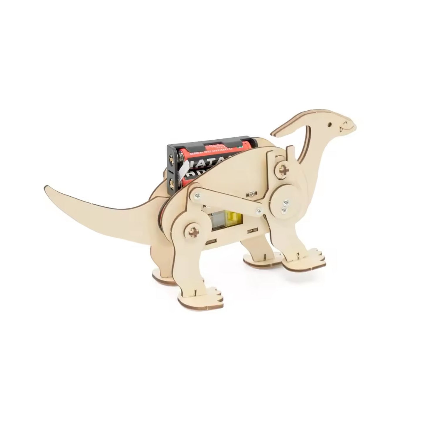 DIY Dinosaur STEM Kit Kids Electric Dinosaur Robot DIY Assembly Model Science Discovery STEM Education Physics Experiment Kit Gift - RS6372