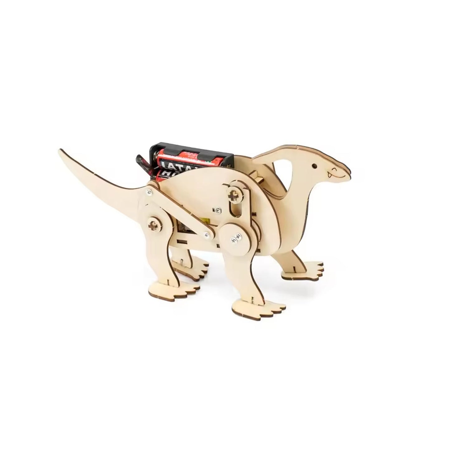 DIY Dinosaur STEM Kit Kids Electric Dinosaur Robot DIY Assembly Model Science Discovery STEM Education Physics Experiment Kit Gift - RS6372