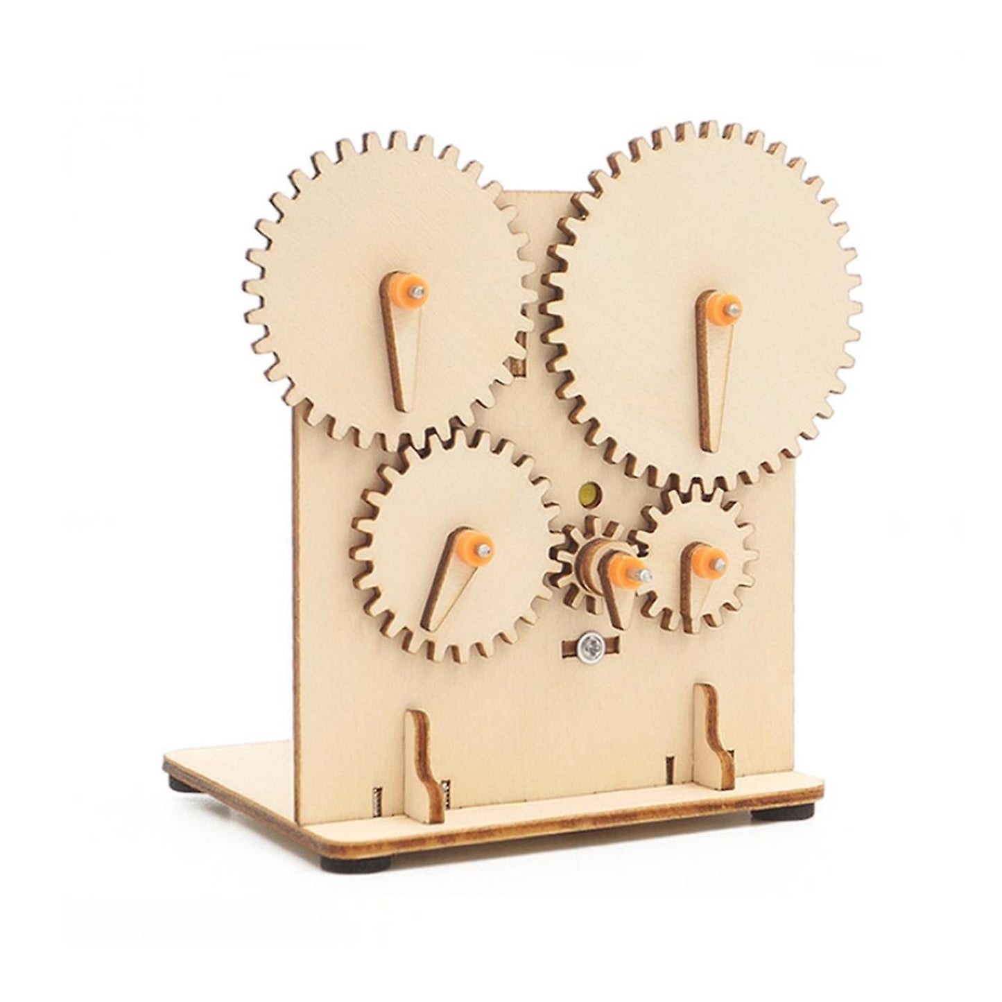 DIY Gear Transmission STEM Kit Wooden Electric Gear Wheel