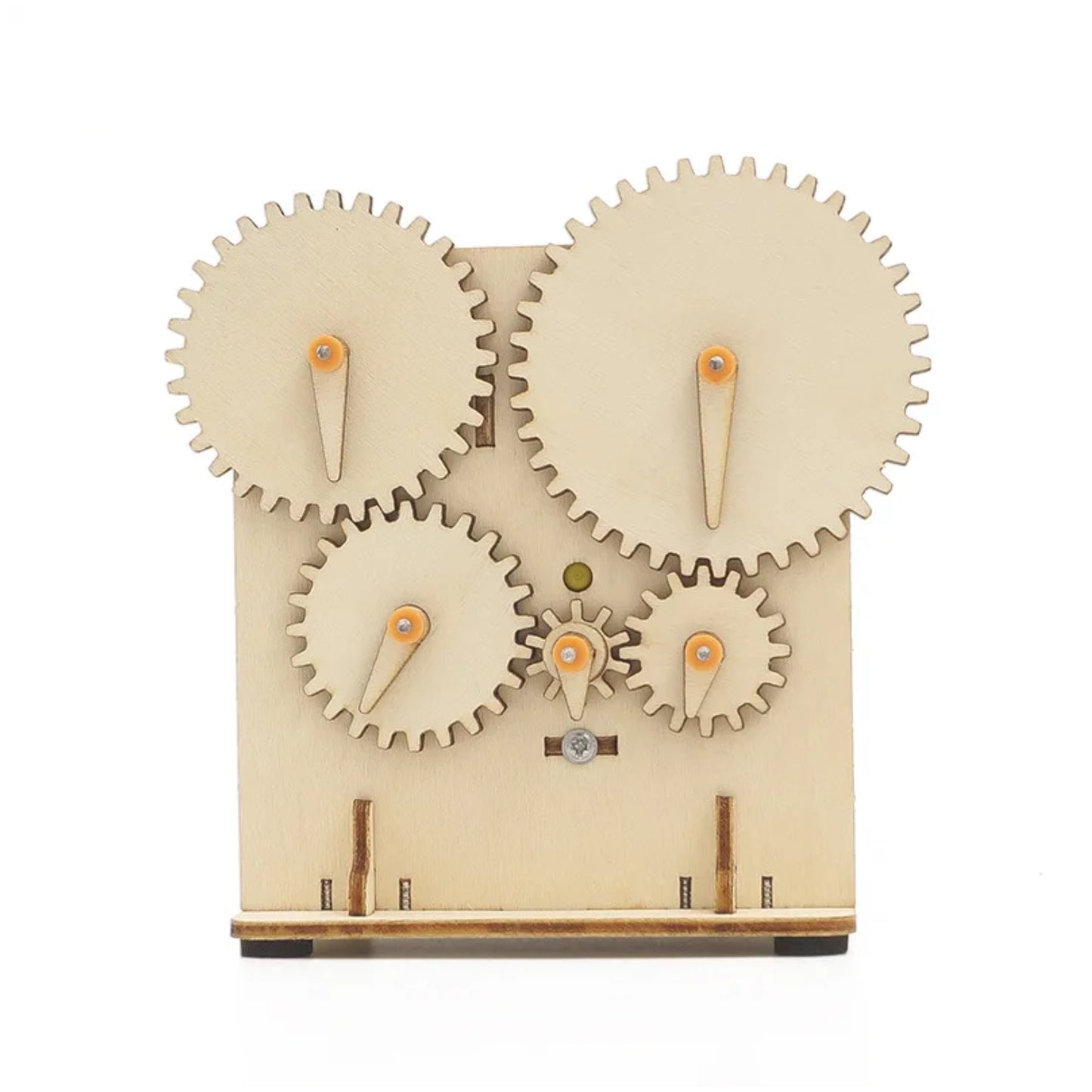 DIY Gear Transmission STEM Kit Wooden Electric Gear Wheel