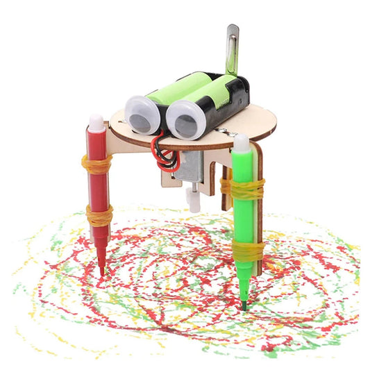 DIY Licogel Drawing Robot STEM Kit Licogel Drawing Robot