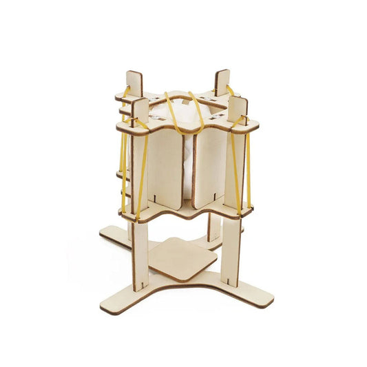 DIY Shock Absorber STEM Kit 3D Wooden Puzzle Kit