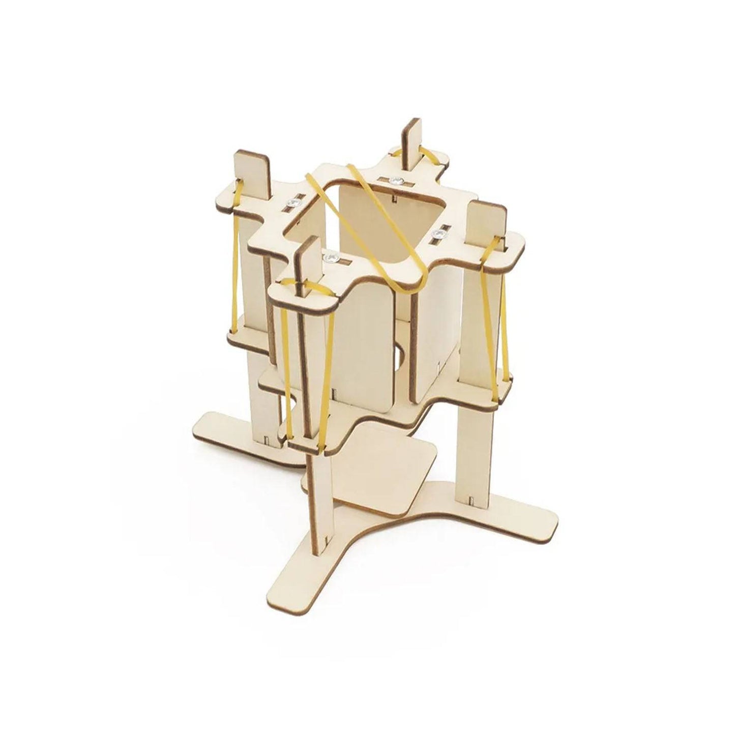 DIY Shock Absorber STEM Kit 3D Wooden Puzzle Kit