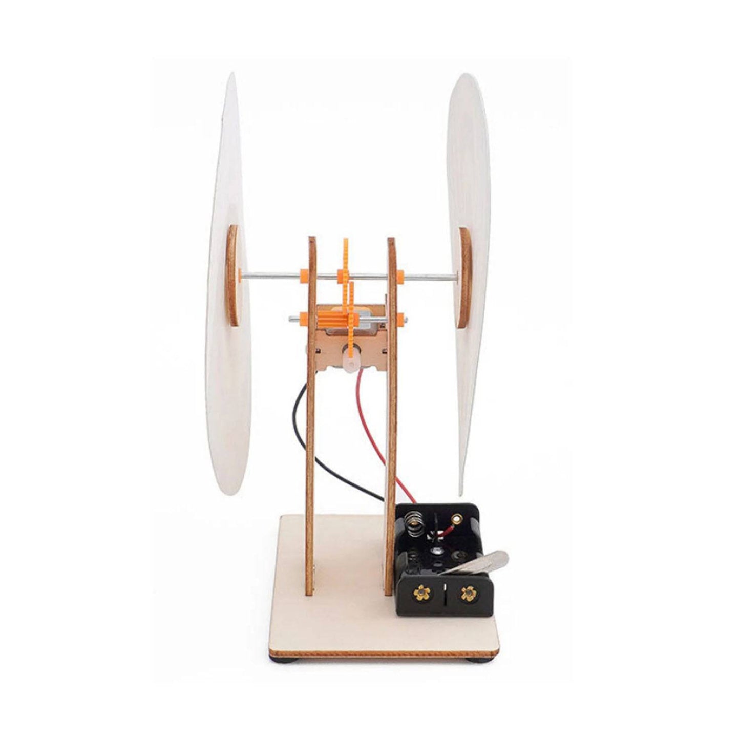 DIY Duchamp Spinner STEM Kit Electric Wooden Science