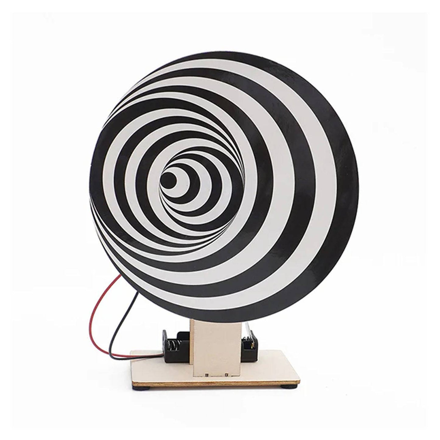 DIY Duchamp Spinner STEM Kit Electric Wooden Science