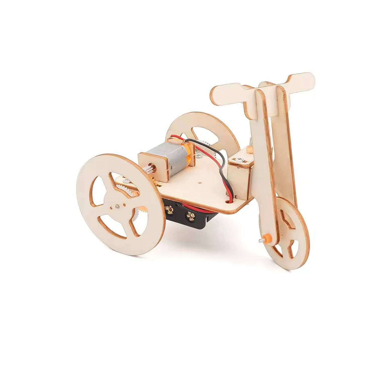 DIY Electric-Tricycle STEM Kit Custom Wood Jigsaw Puzzle