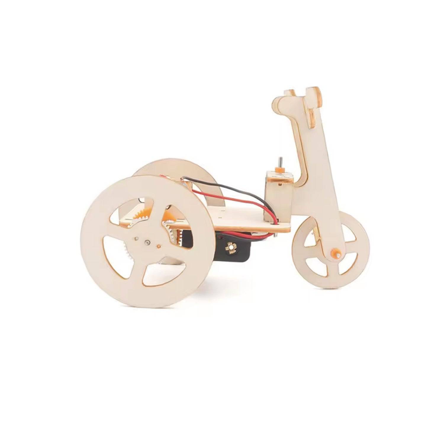 DIY Electric-Tricycle STEM Kit Custom Wood Jigsaw Puzzle