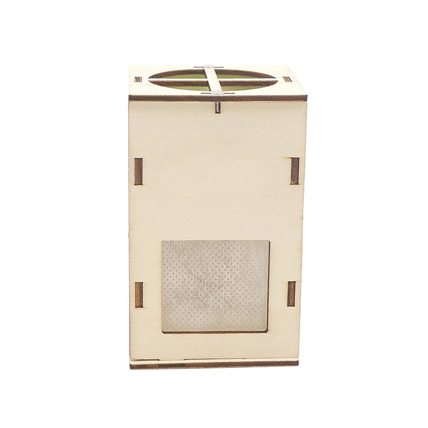 DIY Air Purifier STEM Kit Wooden Model Kids Science Toy