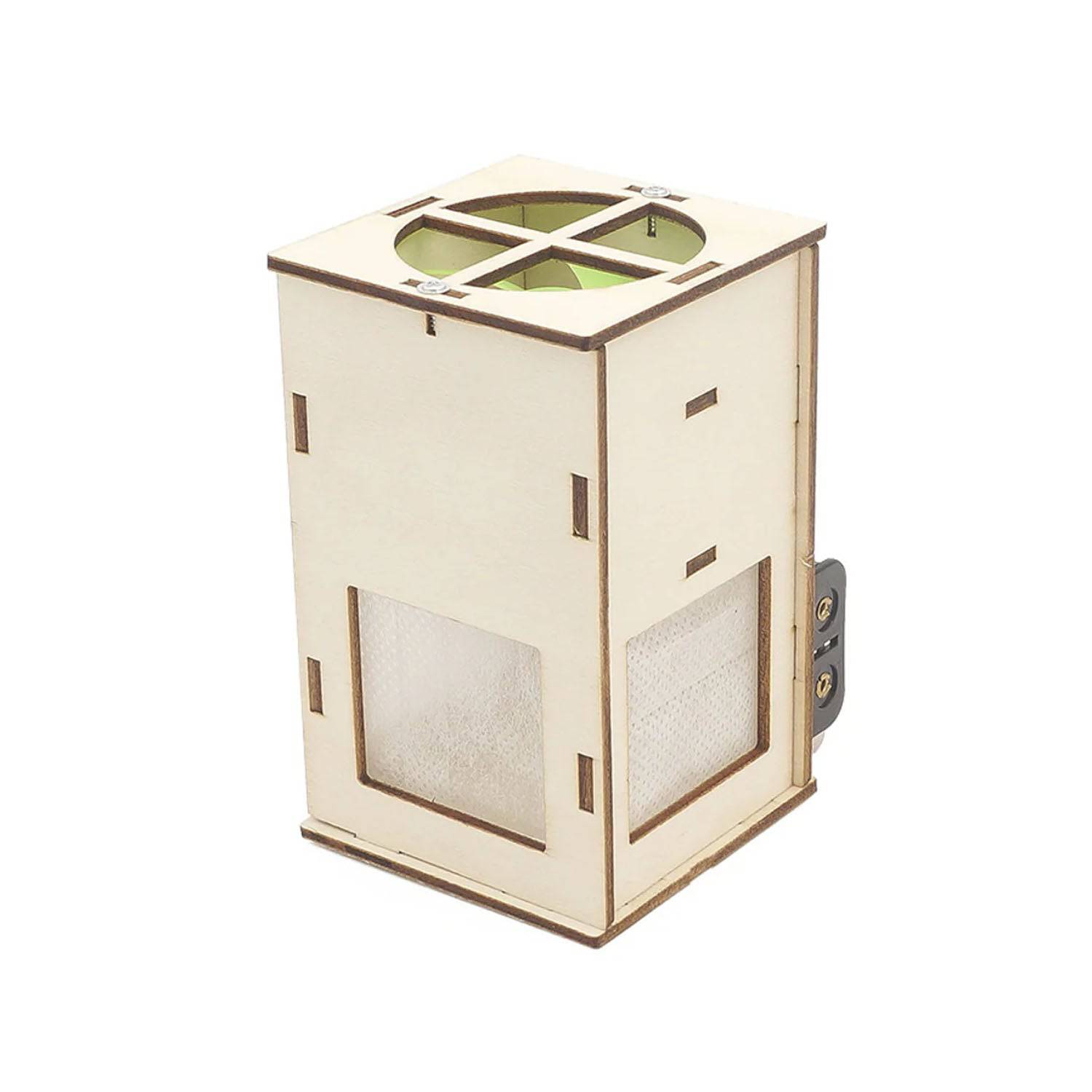 DIY Air Purifier STEM Kit Wooden Model Kids Science Toy