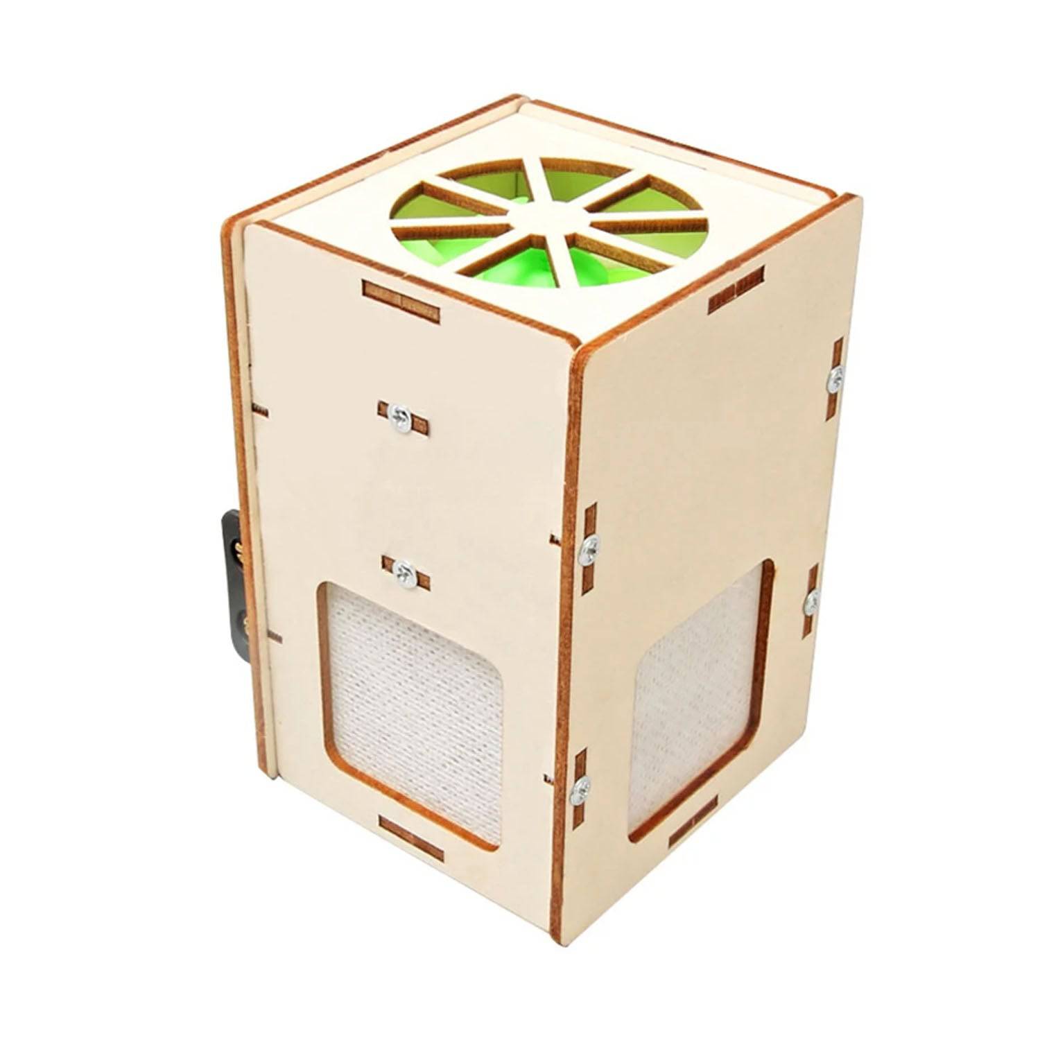 DIY Air Purifier STEM Kit Wooden Model Kids Science Toy