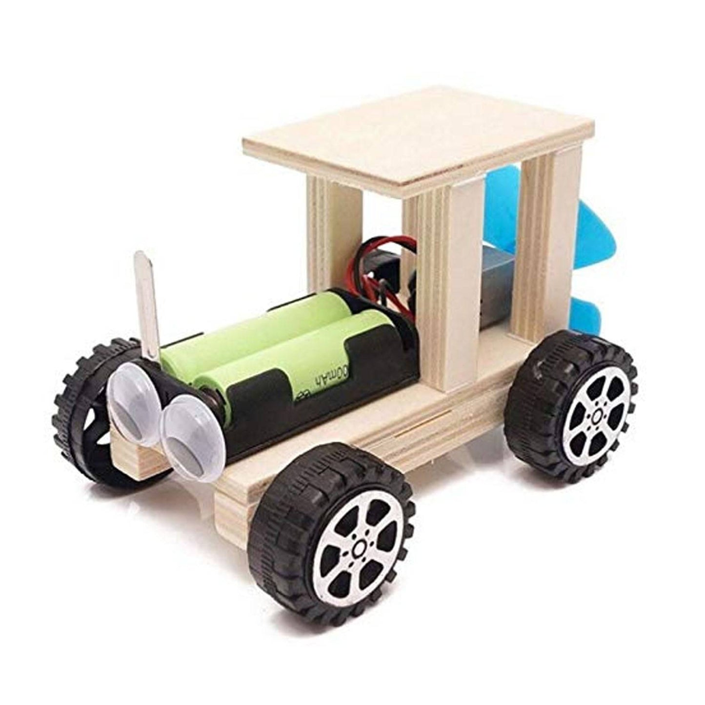 DIY Wind Car STEM Kit DIY Wooden Science Kits Kids