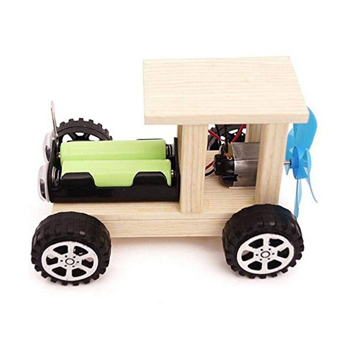DIY Wind Car STEM Kit DIY Wooden Science Kits Kids