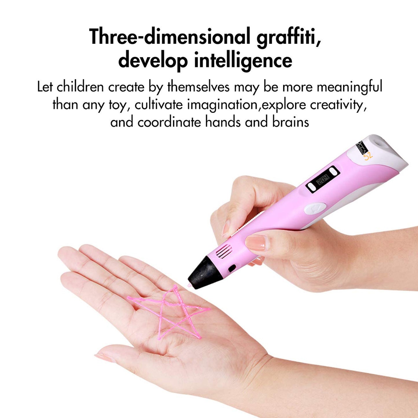 Second Generation 3D Pen for Kids/Adults with Display