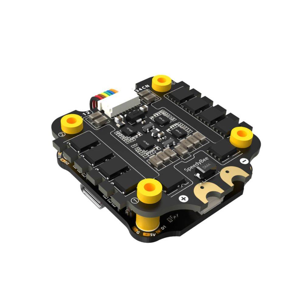 Speedybee F4 V3 Flight Controller SB-F4V3-50-STACK For Quadcopter FPV Drone Flight Controller With 50A ESC Best Flight Controller For Racing Drones High-Performance Flight Controller Stack - RS6592