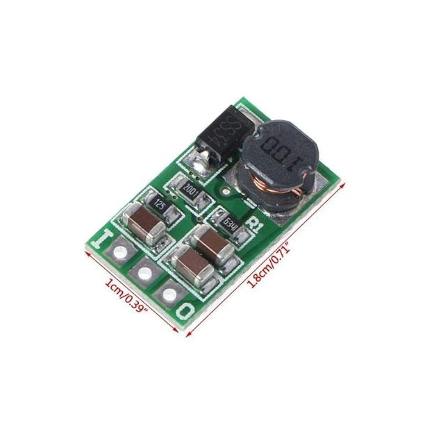 DC-DC 5-40V to 5V Buck Converter Step-Down Converter 1A Buck Converter With Adjustable Output Voltage DC-DC Buck Converter With Overload Protection For Arduino Projects - RS6613