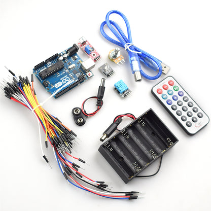 UNO Secondary Starter Kit Compatible with Arduino UNO R3 24 in 1 Projects (BEGINNER'S KIT) - RS671 - REES52