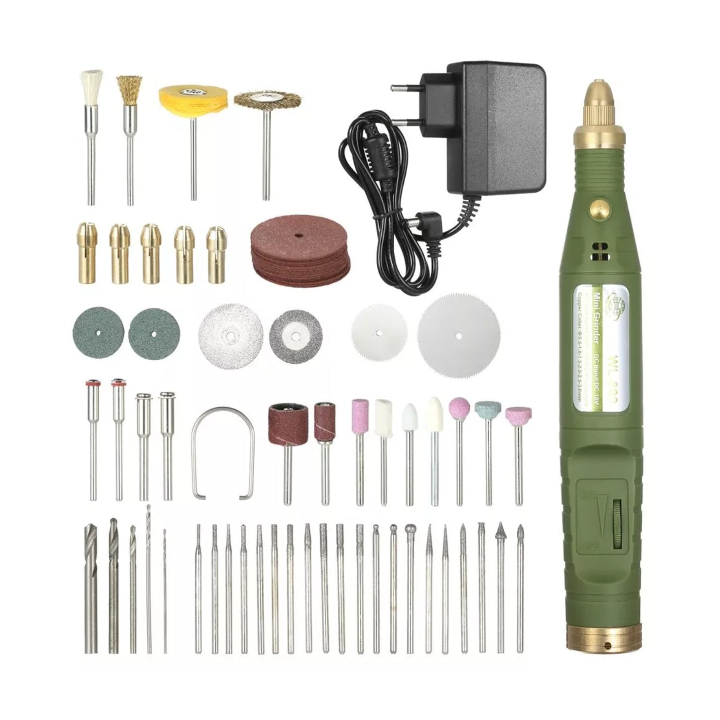 80 in 1 Micro Drill Grinders P-800 Drill Bit Gauge Drill Bit Sharpener Multi-Function Drill Bit Tool Micro Drill Bit Grinder For Woodworking- RS7020