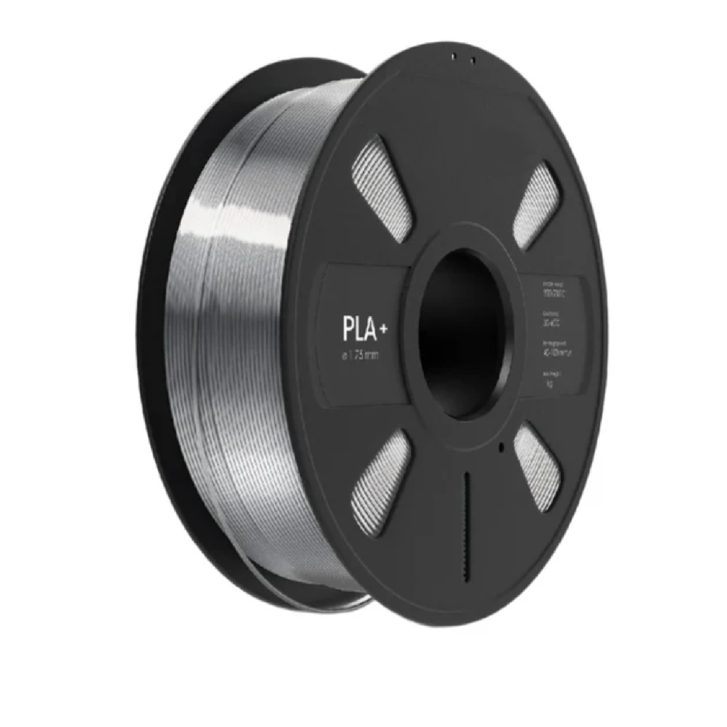 Silver Silk PLA+ 3D Printer Filament